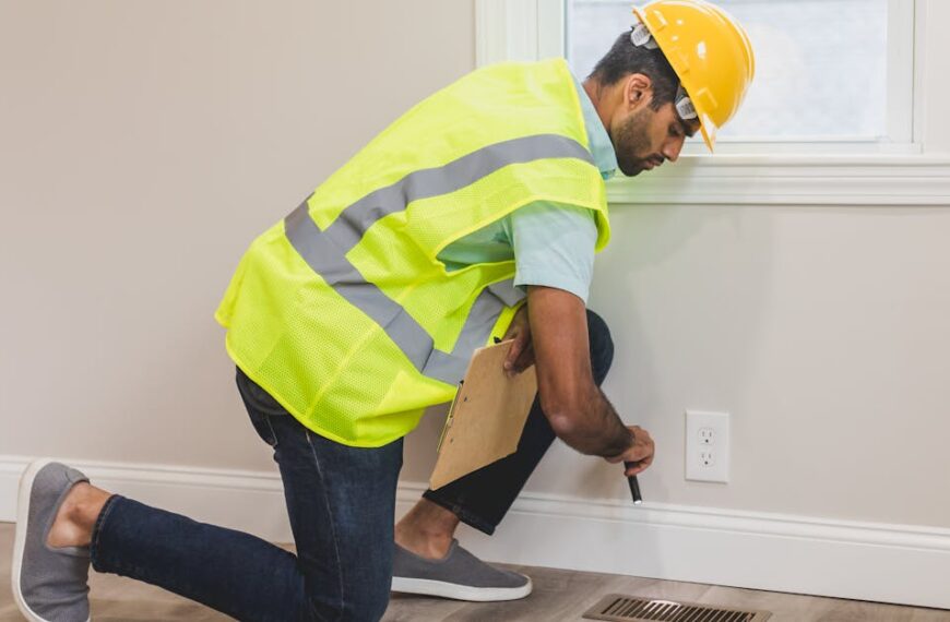 worker home inspection